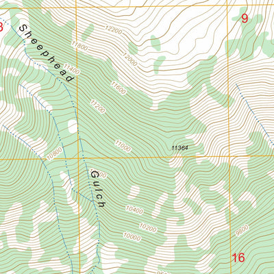 US Forest Service - Topo Granite, CO FSTopo Legacy digital map