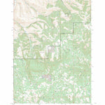 US Forest Service - Topo Granite Meadows, OR FSTopo Legacy digital map