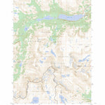 US Forest Service - Topo Granite Peak, MT FSTopo Legacy digital map