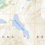 US Forest Service - Topo Granite Peak, MT FSTopo Legacy digital map