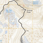 US Forest Service - Topo Granite Peak, MT FSTopo Legacy digital map