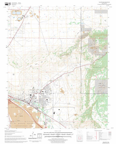 US Forest Service - Topo Grants, NM FSTopo Legacy digital map