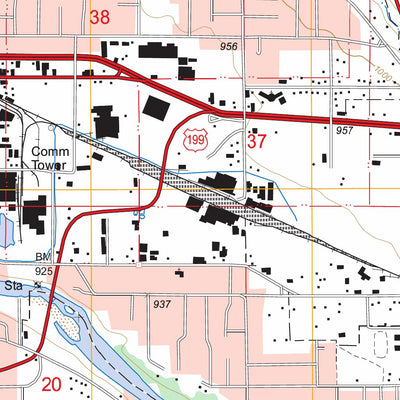 US Forest Service - Topo Grants Pass, OR FSTopo Legacy digital map