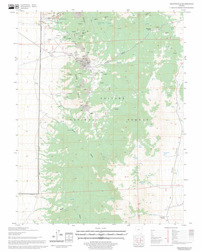 US Forest Service - Topo Grantsville, NV FSTopo Legacy digital map