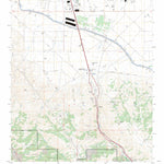 US Forest Service - Topo Grapevine, CA FSTopo Legacy digital map