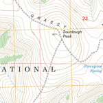 US Forest Service - Topo Graphite Mountain, MT FSTopo Legacy digital map