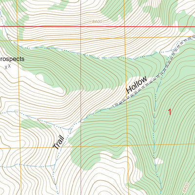 US Forest Service - Topo Graphite Mountain, MT FSTopo Legacy digital map