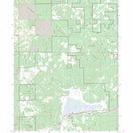 US Forest Service - Topo Grass Lake, CA FSTopo Legacy digital map