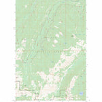 US Forest Service - Topo Grass Mountain, ID FSTopo Legacy digital map