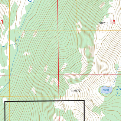 US Forest Service - Topo Grass Mountain, ID FSTopo Legacy digital map