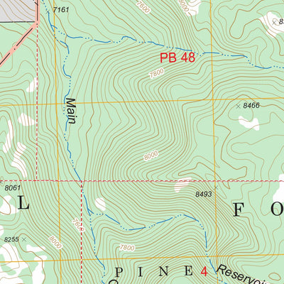 US Forest Service - Topo Grass Valley, UT FSTopo Legacy digital map