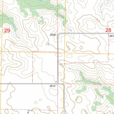 US Forest Service - Topo Grassy Butte, ND FSTopo Legacy digital map