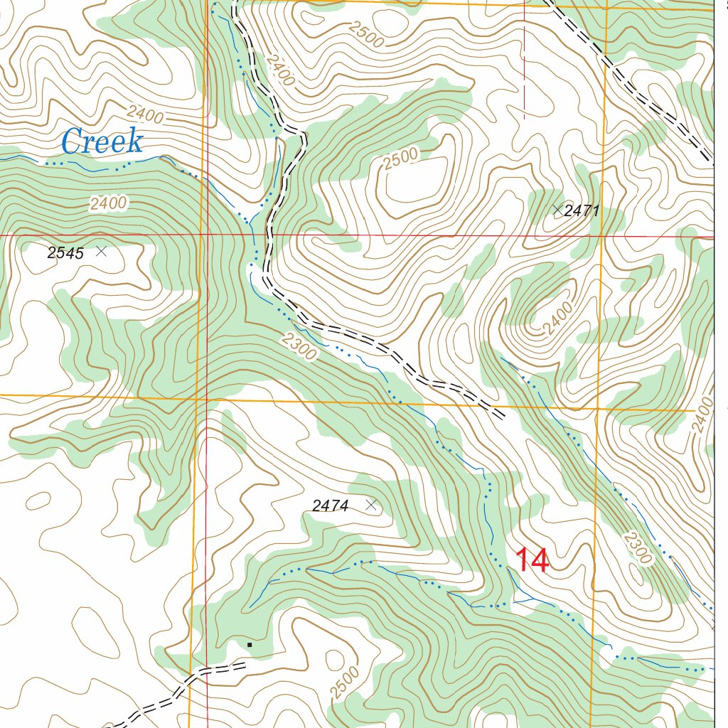 Grassy Butte, ND FSTopo Legacy Map by US Forest Service - Topo | Avenza ...
