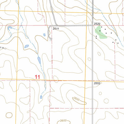 US Forest Service - Topo Grassy Butte SE, ND FSTopo Legacy digital map