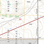 US Forest Service - Topo Grassy Butte SE, ND FSTopo Legacy digital map