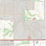 US Forest Service - Topo Grassy Butte SW, ND FSTopo Legacy digital map