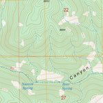 US Forest Service - Topo Grassy Lookout, NM FSTopo Legacy digital map