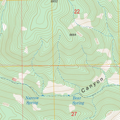US Forest Service - Topo Grassy Lookout, NM FSTopo Legacy digital map