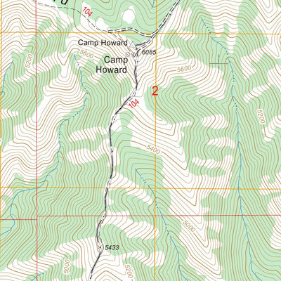 US Forest Service - Topo Grave Point, ID - OR FSTopo Legacy digital map