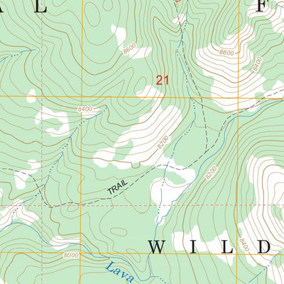 US Forest Service - Topo Gravel Mountain, WY FSTopo Legacy digital map