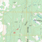 US Forest Service - Topo Gravel Peak, WY FSTopo Legacy digital map