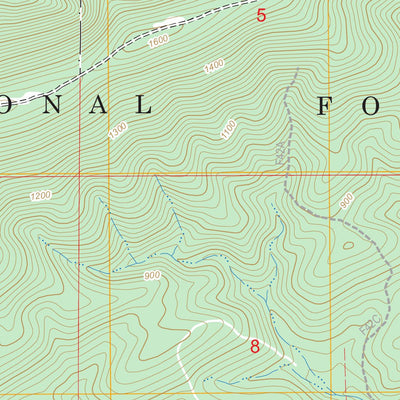 US Forest Service - Topo Gravelly, AR FSTopo Legacy digital map