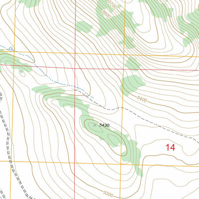 US Forest Service - Topo Graven Ridge, CA FSTopo Legacy digital map