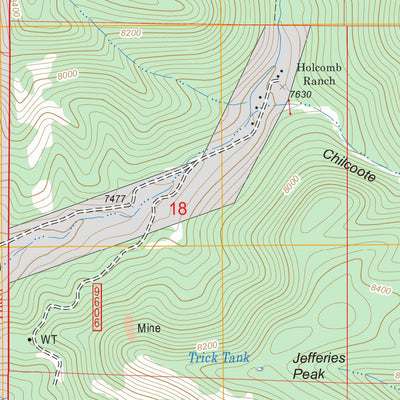 US Forest Service - Topo Graveyard Canyon, NM FSTopo Legacy digital map