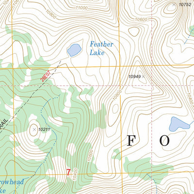 US Forest Service - Topo Graveyard Peak, CA FSTopo Legacy digital map