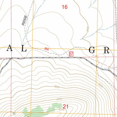 US Forest Service - Topo Gray Butte, OR FSTopo Legacy digital map