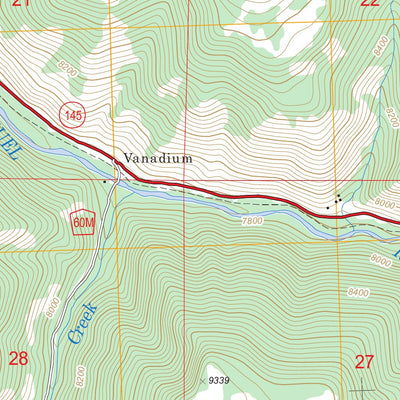 US Forest Service - Topo Gray Head, CO digital map