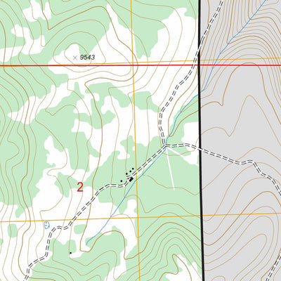 US Forest Service - Topo Gray Head, CO FSTopo Legacy digital map