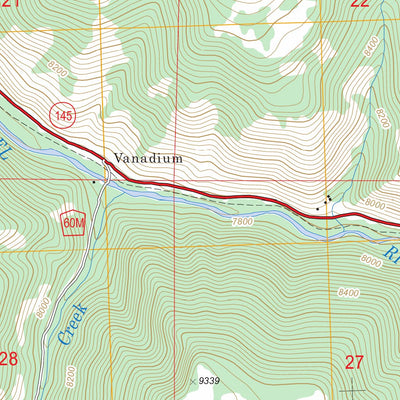US Forest Service - Topo Gray Head, CO FSTopo Legacy digital map
