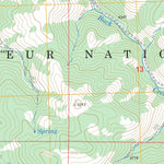 US Forest Service - Topo Graylock Butte, OR FSTopo Legacy digital map