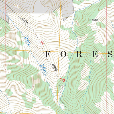 US Forest Service - Topo Grays Peak, ID FSTopo Legacy digital map