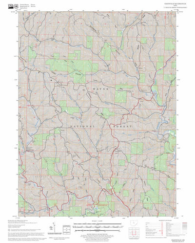 US Forest Service - Topo Graysville, OH FSTopo Legacy digital map