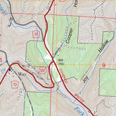 US Forest Service - Topo Graysville, OH FSTopo Legacy digital map
