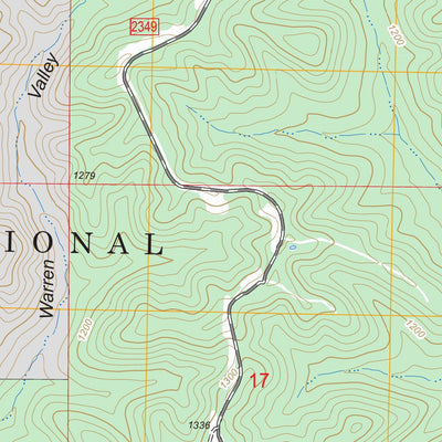 US Forest Service - Topo Greeley, MO FSTopo Legacy digital map
