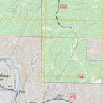 US Forest Service - Topo Greeley, MO FSTopo Legacy digital map