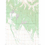 US Forest Service - Topo Green Ashly Gulch, MT FSTopo Legacy digital map