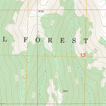 US Forest Service - Topo Green Ashly Gulch, MT FSTopo Legacy digital map