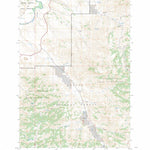 US Forest Service - Topo Green Creek, MT FSTopo Legacy digital map