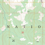US Forest Service - Topo Green Monster Canyon, NV FSTopo Legacy digital map