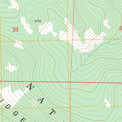 US Forest Service - Topo Green Ridge, CO FSTopo Legacy digital map