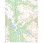 US Forest Service - Topo Green River Lakes, WY FSTopo Legacy digital map