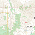US Forest Service - Topo Green River Lakes, WY FSTopo Legacy digital map