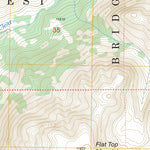 US Forest Service - Topo Green River Lakes, WY FSTopo Legacy digital map