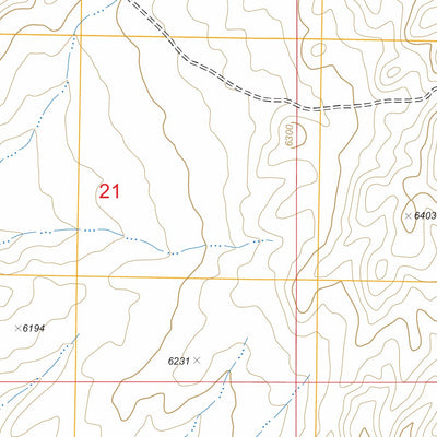 US Forest Service - Topo Green Springs, NV FSTopo Legacy digital map