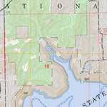 US Forest Service - Topo Greenbrier, IN FSTopo Legacy digital map