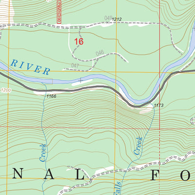 US Forest Service - Topo Greenhorn Buttes, WA FSTopo Legacy digital map